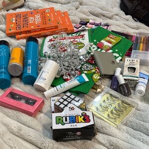 List is below… stocking stuffer bundle .